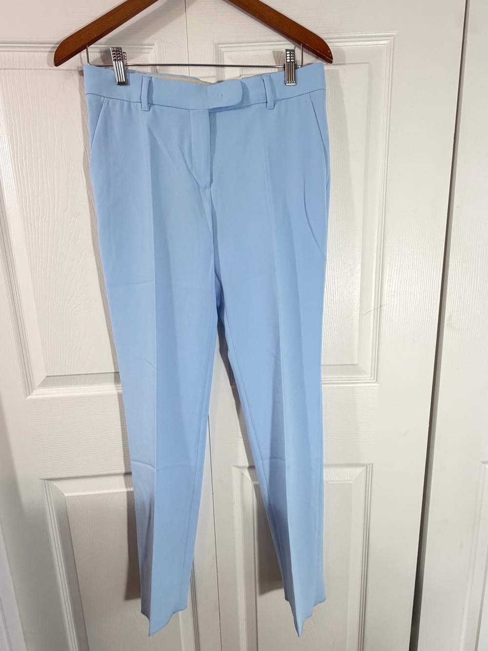 MaxMara Studio Jerta Cady Trousers Light Blue Women’s IT 40 US 6 NWT